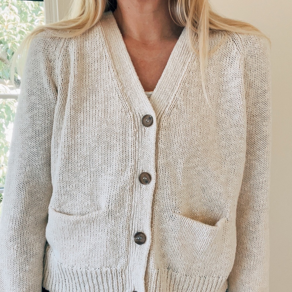 Jenni Kayne Cruise Stanford Cardigan SIZE MEDIUM